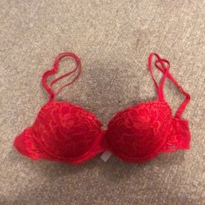 Victoria’s Secret Lacey Red Bra